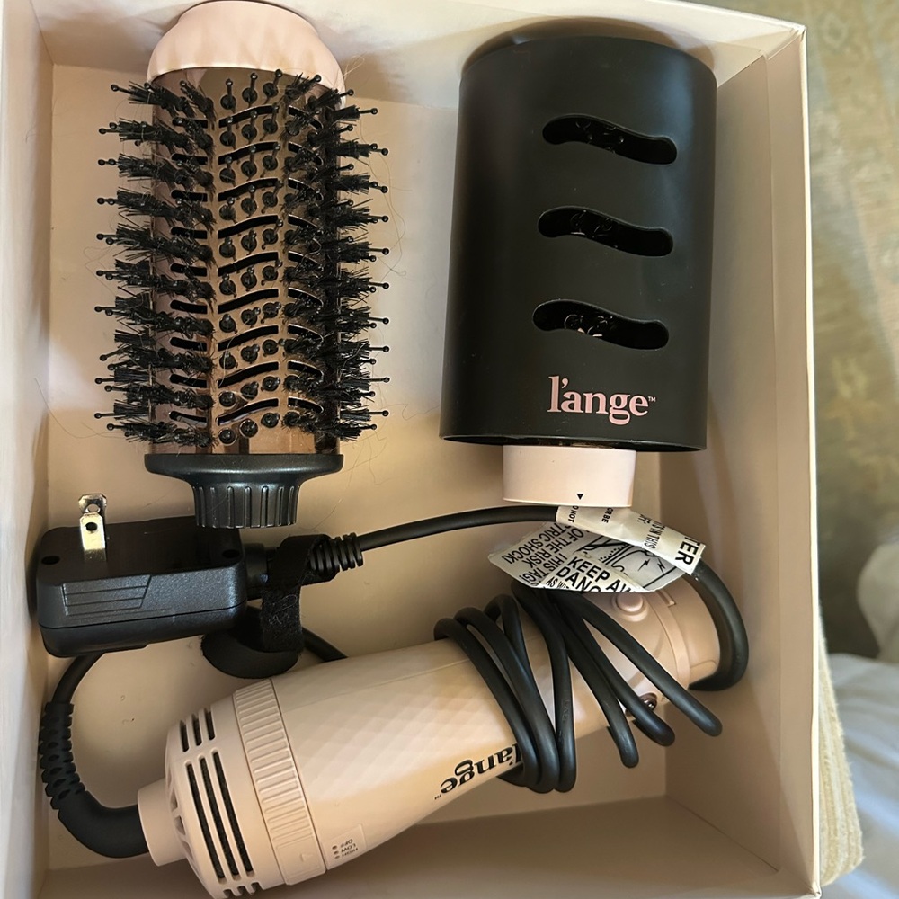 L’ange two piece drying hair brush